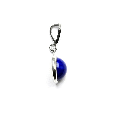 Stříbrný přívěsek, přírodní lapis lazuli, P 1503
