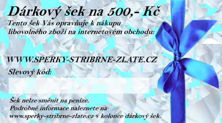 Dárkový poukaz na 500 Kč