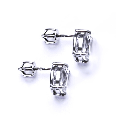 Stříbrné náušnice,přírodní křišťál,stříbrné náušnice, NŠ 1245