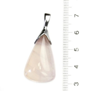Stříbrný přívěsek s přírodním růženínem, přírodní růženín, 9,56 g