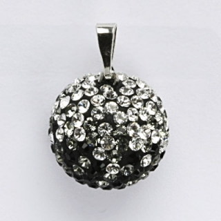 Sříbrný přívěšek se Swarovski krystaly, přívěšek ze stříbra, 4,98 g