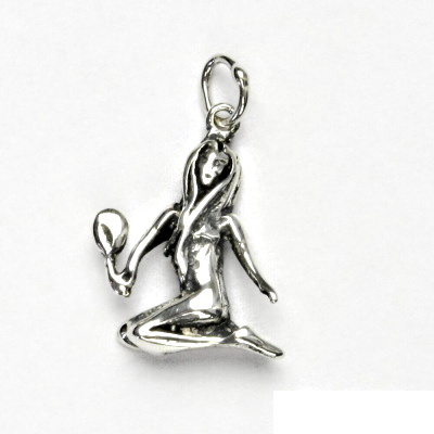 Stříbrný přívěsek, znamení panna, přívěšek ze stříbra, stříbro, 1,30 g