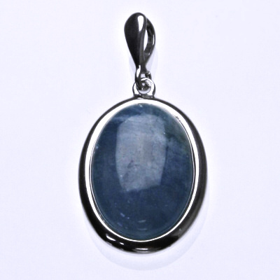 Stříbrný přívěsek, přírodní akvamarin, přívěšek s akvamarinem 18x13 mm , P 1492