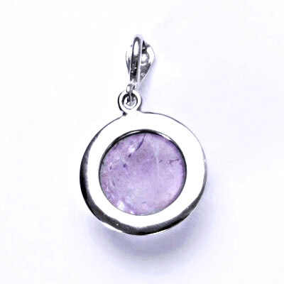 Stříbrný přívěsek, přírodní ametyst, přívěšek ze stříbra, P 1504B