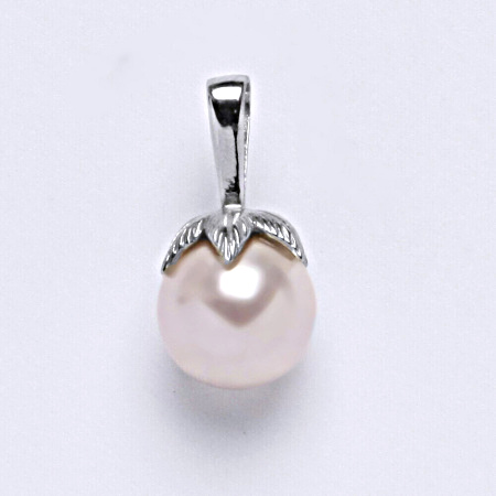 Stříbrný přívěšek Swarovski perla rosaline P 1348