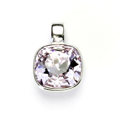 Stříbrný přívěšek se Swarovski krystalem violet, P 1375