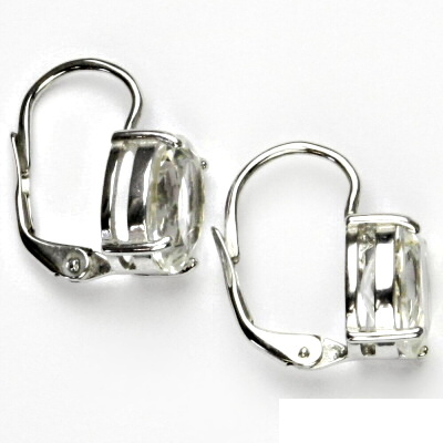 Stříbrné náušnice, přírodní křišťál, náušnice ze stříbra, NK 1242