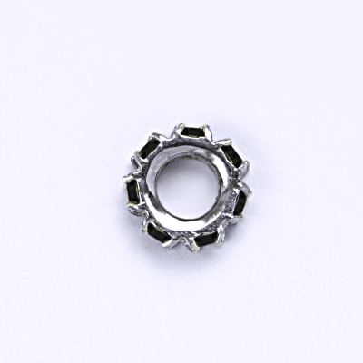 Stříbrný korálek se Swarovski garnet krystalem P 1371