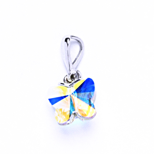 Přívěšky stříbrné s krystalem Swarovski AB P 1307