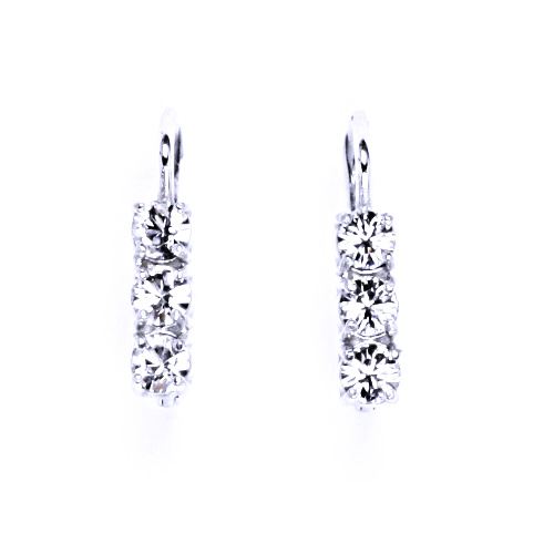 Náušnice krystal Swarovski čirý NK 1323
