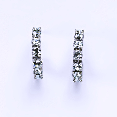 Naušnice s krystaly Swarovski NŠ 1340 čiré