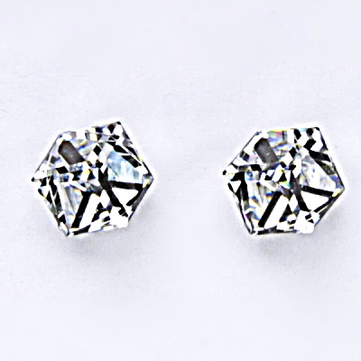 Stříbrné náušnice, krystal Swarovski, crystal, šperky s krystaly, NŠ 1230 