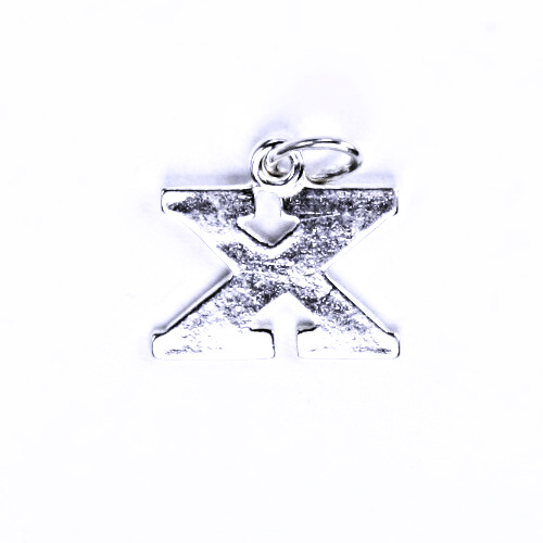 Stříbrný přívěšek X, stříbrné šperky, P 904 