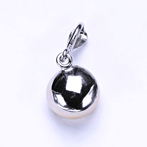 Stříbrný přívěšek s přírodní perlou říční, šperky, P 1298/22 losos