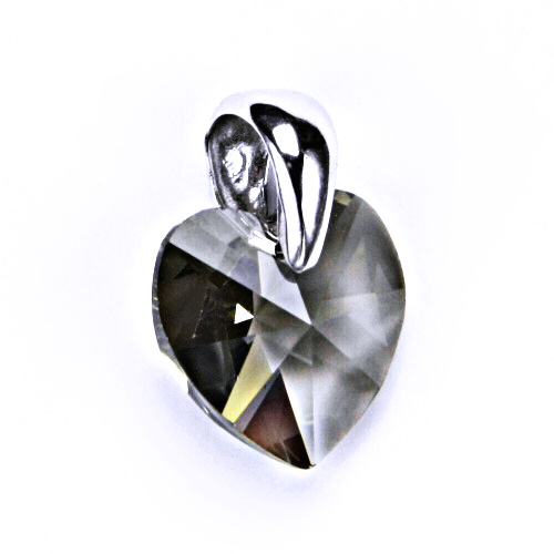 Stříbrný přívěšek,šperky, Swarovski krystal (lavender) P 1302