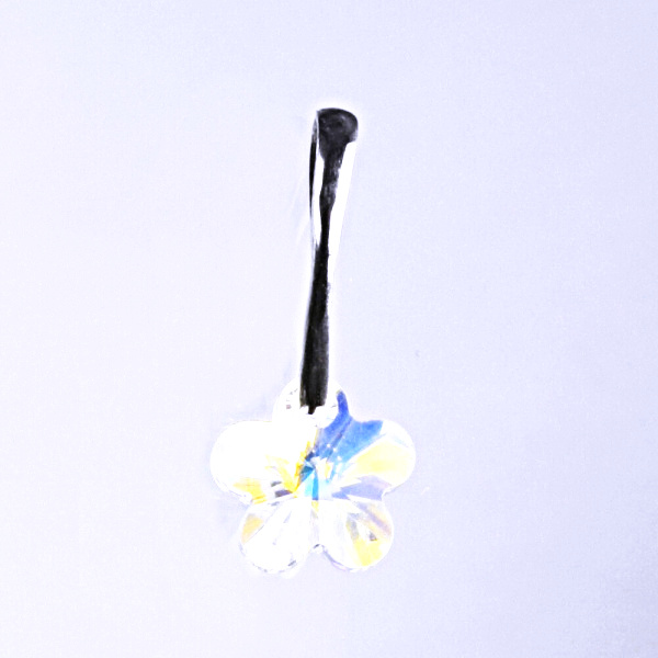 Stříbrný přívěšek,šperky, Swarovski krystal, P 1295