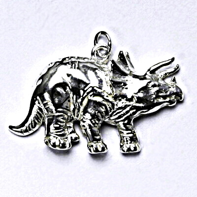 Stříbrný přívěšek, dinosaurus, přívěsek ze stříbra, dinosaur P 182