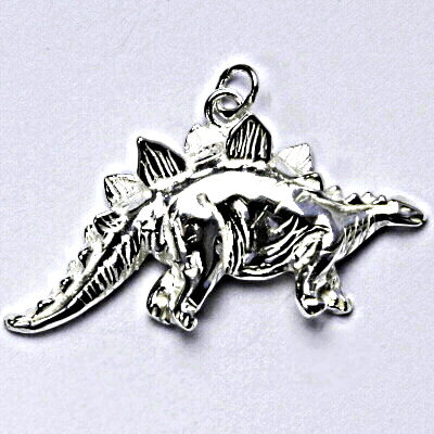 Stříbrný přívěšek,dinosaurus, přívěsek ze stříbra stegosaurus P 185