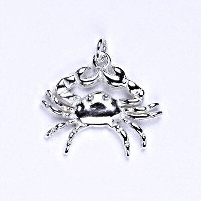 Stříbrný přívěsek krab,přívěsek ze stříbra, P 990