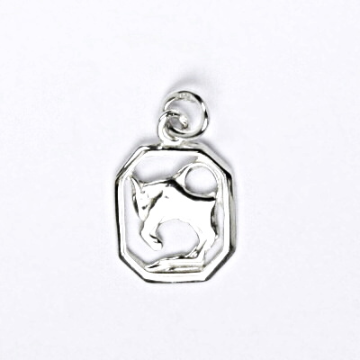Stříbrný přívěsek znamení zvěrokruhu býk, váha 0,44 g, P 127
