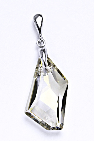 Stříbrný přívěšek s krystalem Swarovski silver shade,přívěšek ze stříbra,P 1313/22 